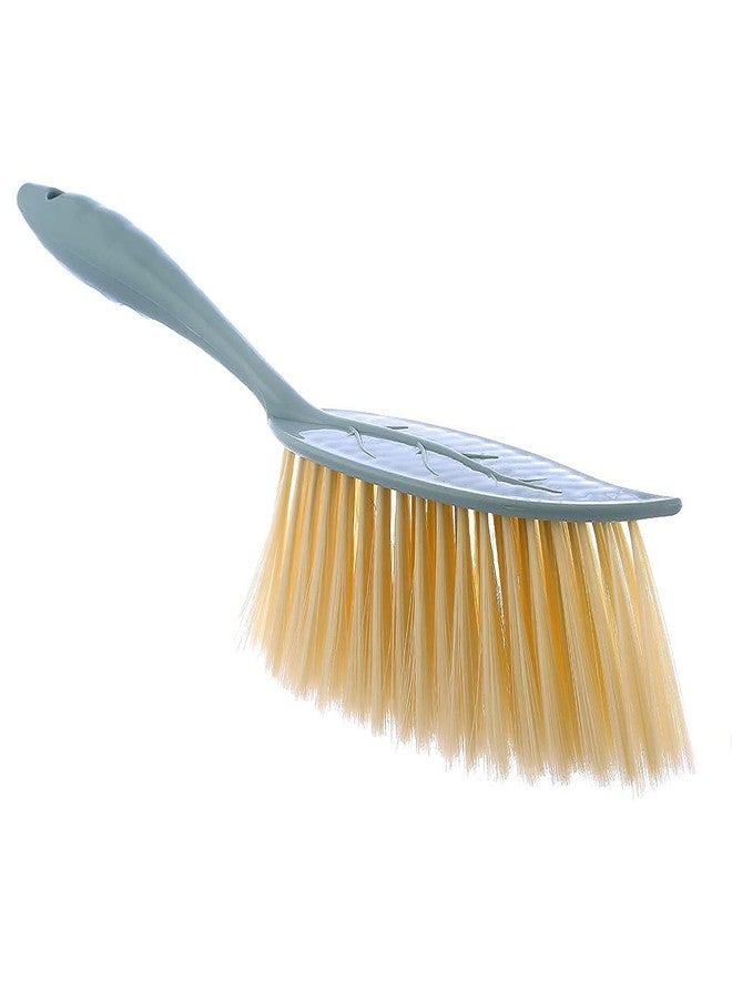 Bekner Plastic Handle Brush Hand Broom Household Cleaning Brush Soft Bristles Dusting Brush for Bed,Sofa,Furniture,Clothes,Car Pack of 2 - Image 5